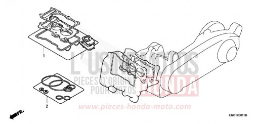 TROUSSE DE JOINT A FJS600A3 de 2003